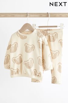 Neutral Lion Baby T-Shirt And Leggings 2 Piece Set (N17789) | ₪ 46 - ₪ 55