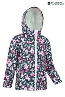 Разноцветный - Непромокаемая детская куртка с принтом Mountain Warehouse Kids Exodus Ii (N18164) | €32