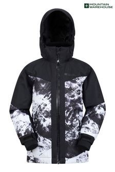 Mountain Warehouse Black Himalayan Kids Waterproof Ski Jacket (N18167) | €101