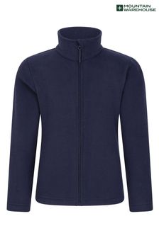 藍色 - Mountain Warehouse Camber II兒童全拉鏈刷毛上衣 (N18178) | NT$840