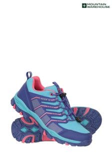 Mountain Warehouse Blue Kids Bolt Active Waterproof Shoes (N18193) | $59