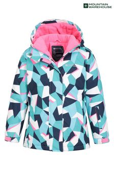 Albastru - Jachetă de schi pentru copii Mountain Warehouse (N18203) | 334 LEI