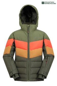 Mountain Warehouse Green Kids Jasper II Water Resistant Jacket (N18208) | kr1,038