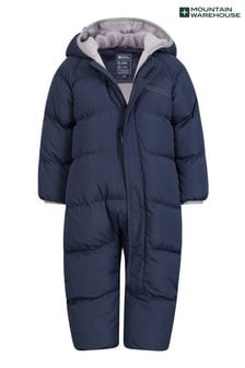 Mountain Warehouse Blue Frosty Toddler Fleece Lined Padded Suit (N18209) | kr730