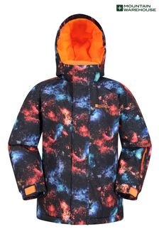 Mountain Warehouse Raptor Printed Kids Fleece Lined Snow Jacket