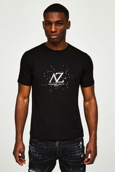 Alessandro Zavetti Rolazo Black T-Shirt (N18363) | KRW74,700