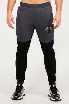 Черные двухцветные спортивные брюки Zavetti Canada Botticini (N18406) | €66