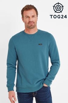 Tog 24 Teal Blue Wyatt Sweater (N18641) | SGD 77