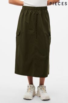 Pieces Midi Cargo Skirt (N18822) | ￥4,930
