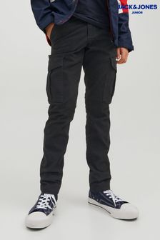 Черный - Черные брюки карго Jack & Jones Junior (N18920) | €37