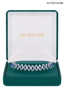 Jon Richard Silver Navette Bracelet (N20459) | $80