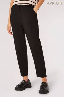 Apricot Black Pintuck Cigarette Trousers (N20650) | $94