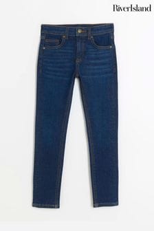 River Island Blue Boys Dark Wash Skinny Jeans (N20796) | INR 3,071
