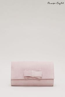 Phase Eight Clutch mit Schleife vorne, Rosa (N20850) | 115 €