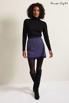 Phase Eight Multi Nicole Geo Twin Set Black Skirt (N20862) | ₪ 347