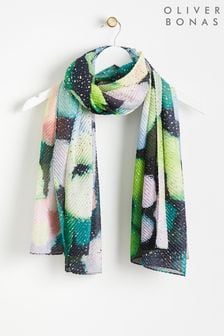 Легкий шарф с разноцветными цветами Oliver Bonas (N20968) | €37