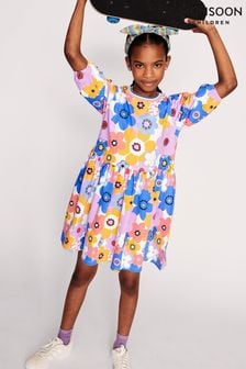 Monsoon Kleid mit Retro-Blumenmuster (N21034) | 36 € - 44 €