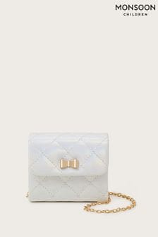 Monsoon White Quilted Mini Bag (N21065) | €16