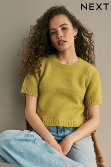 Women s Jumpers Short Sleeve Knitwear Next Ireland