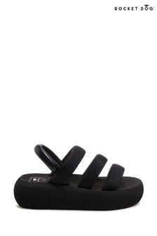 黑色 - Rocket Dog Smile Neoprene Fabric Sandals (N21456) | HK$329