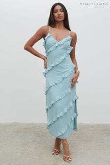 Pretty Lavish Seaspray Nadine Midaxi Dress (N21635) | €104
