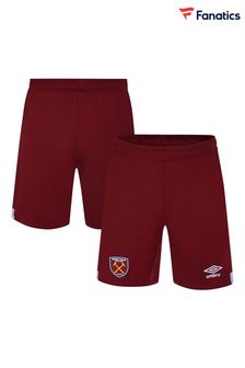 Fanatics Red West Ham United Umbro Home Shorts 2023-24 (N21662) | €58