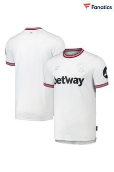 Fanatics West Ham United Umbro Away White Shirt 2023-24 (N21664) | €102