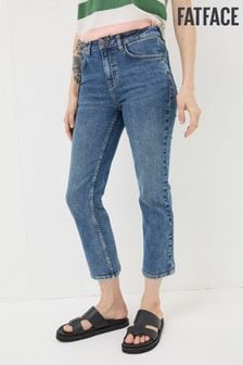 FatFace Blue Capri Sway Cropped Jeans (N21700) | $73