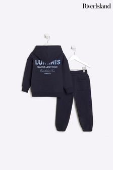 River Island男童款Luminis連帽衫和慢跑運動褲套裝 (N21717) | NT$1,400