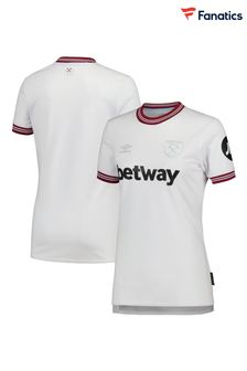 Fanatics West Ham United Umbro Away White Shirt 2023-24 Womens (N22128) | €102