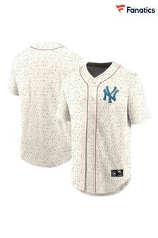 Fanatics MLB New York Yankees Terrazzo Foundations White FootBall Shirt (N22350) | $118