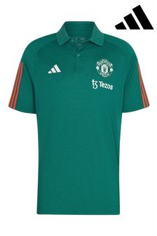 adidas Green Manchester United Training Polo Shirt (N22434) | SGD 77