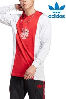 adidas Red Ajax x Originals OG Long Sleeve Jersey (N22454) | SGD 155