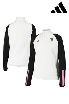 أبيض - رداء علوي تدريبات نادي Juventus نسائي من Adidas (N22469) | 360 د.إ
