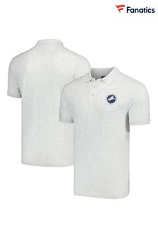 Fanatics Grey Millwall Core Crest Polo Shirt (N22766) | €41