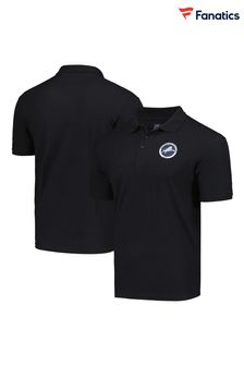 Fanatics Millwall Core Crest Black Polo Shirt (N22771) | ‏151 ‏₪