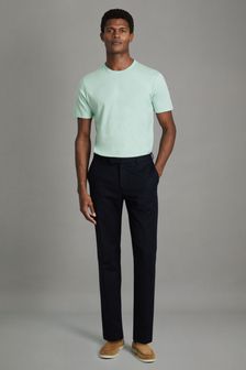 Reiss Mint Bless Marl Crew Neck T-Shirt (N22818) | AED202