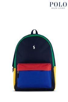 حقيبة ظهر لون أزرق للأطفال من Polo Ralph Lauren (N22885) | 371 ر.ق