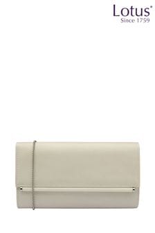 Lotus Nude Clutch Bag With Chain (N23024) | 247 QAR