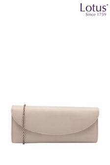 Lotus Nude Clutch Bag with Chain (N23055) | €69