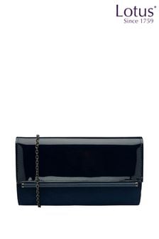 Lotus Blue Clutch Bag With Chain (N23091) | 247 QAR