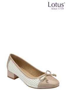 Lotus Nude Ballerina Shoes (N23449) | OMR23