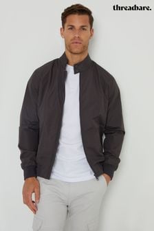 Threadbare Grey Showerproof Harrington Style Jacket (N23535) | $69