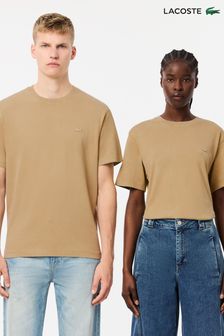 Lacoste Washed Brown T-Shirt (N23615) | $90