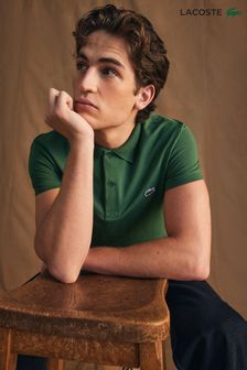 Men s Polo Shirts Lacoste Plain Better Cotton Tops Next Malta