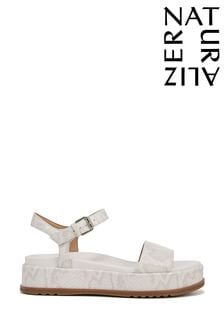 Crema - Naturalizer Zane Platform Sandals (N23695) | 156 €