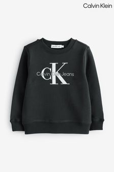 Calvin Klein Black Monogram T-Shirt (N23817) | kr714