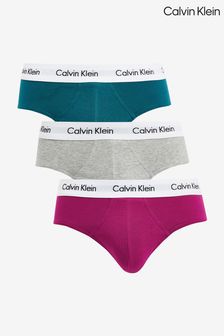 Szary - Calvin Klein Hipster Briefs 3 Pack (N23974) | 265 zł