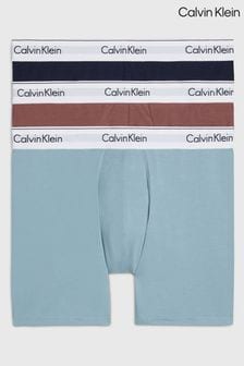 Набор из 3 боксеров-Calvin Klein синих (N23977) | €63