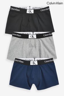 Calvin Klein Grey Trunks 3 Pack (N23987) | €41